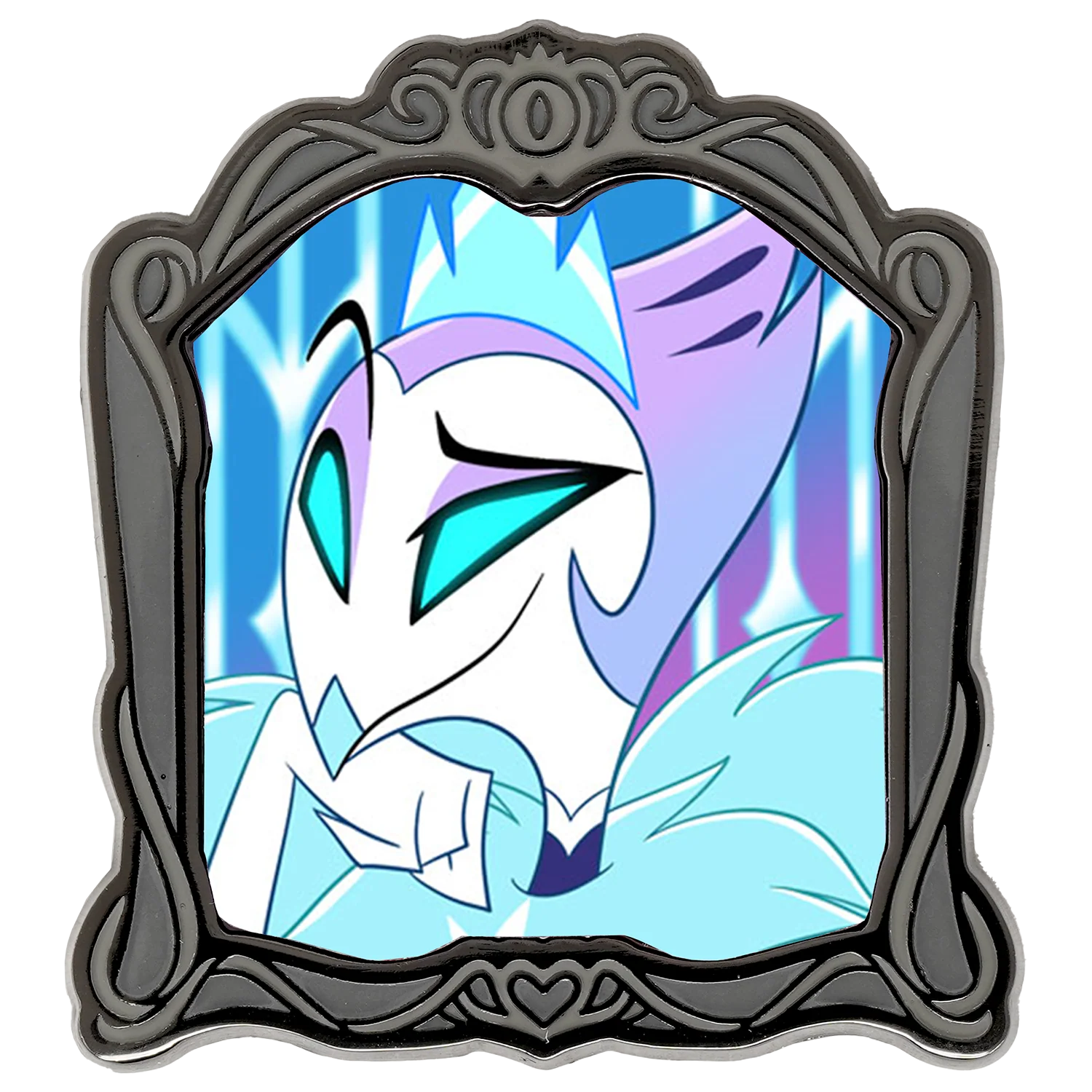 Andrealphlus Changing Portrait - Lenticular Pin *FINAL SALE*