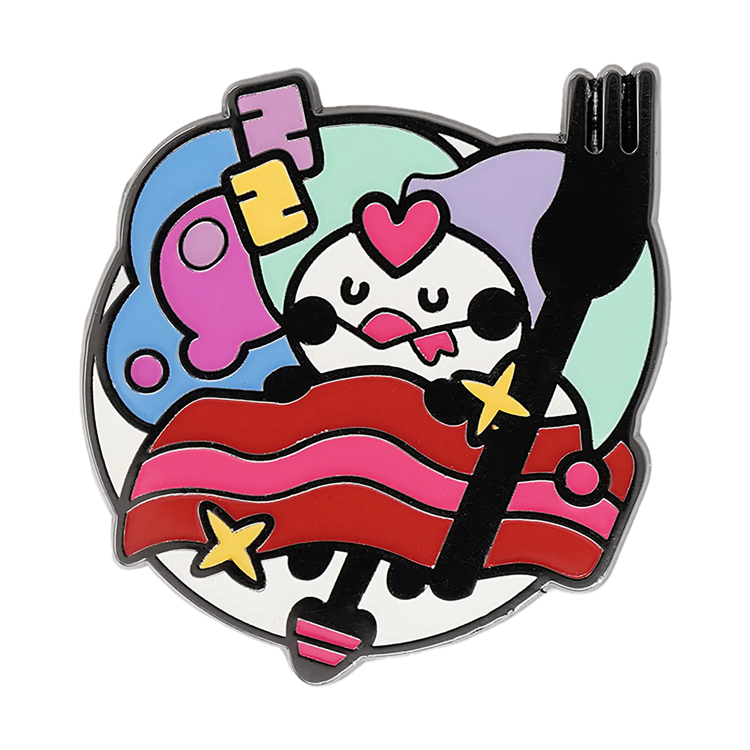 Bed and Breakfast Fizz Enamel Pin *LIMITED STOCK*