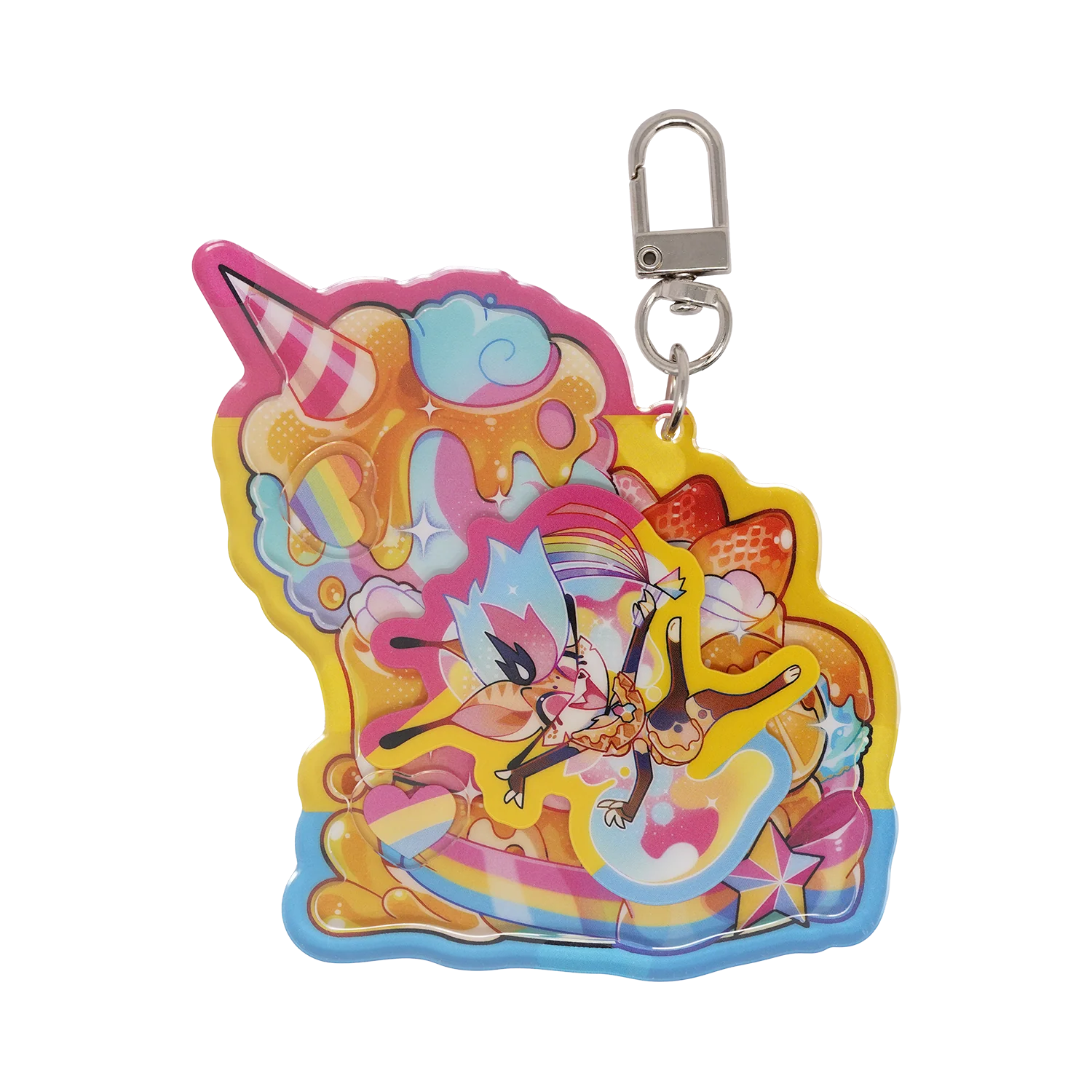 Beelzebub - Pride Parade - Shaker Keychain *LIMITED STOCK*