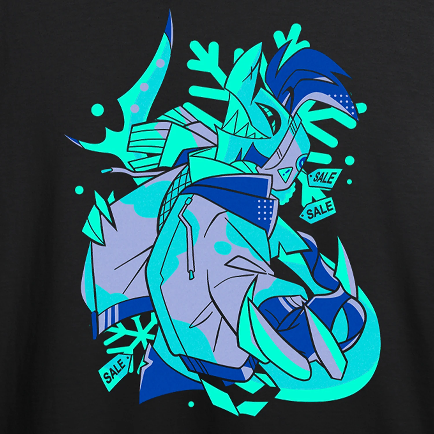 Chaz - Cozy Winter - T-Shirt *LAST CHANCE*