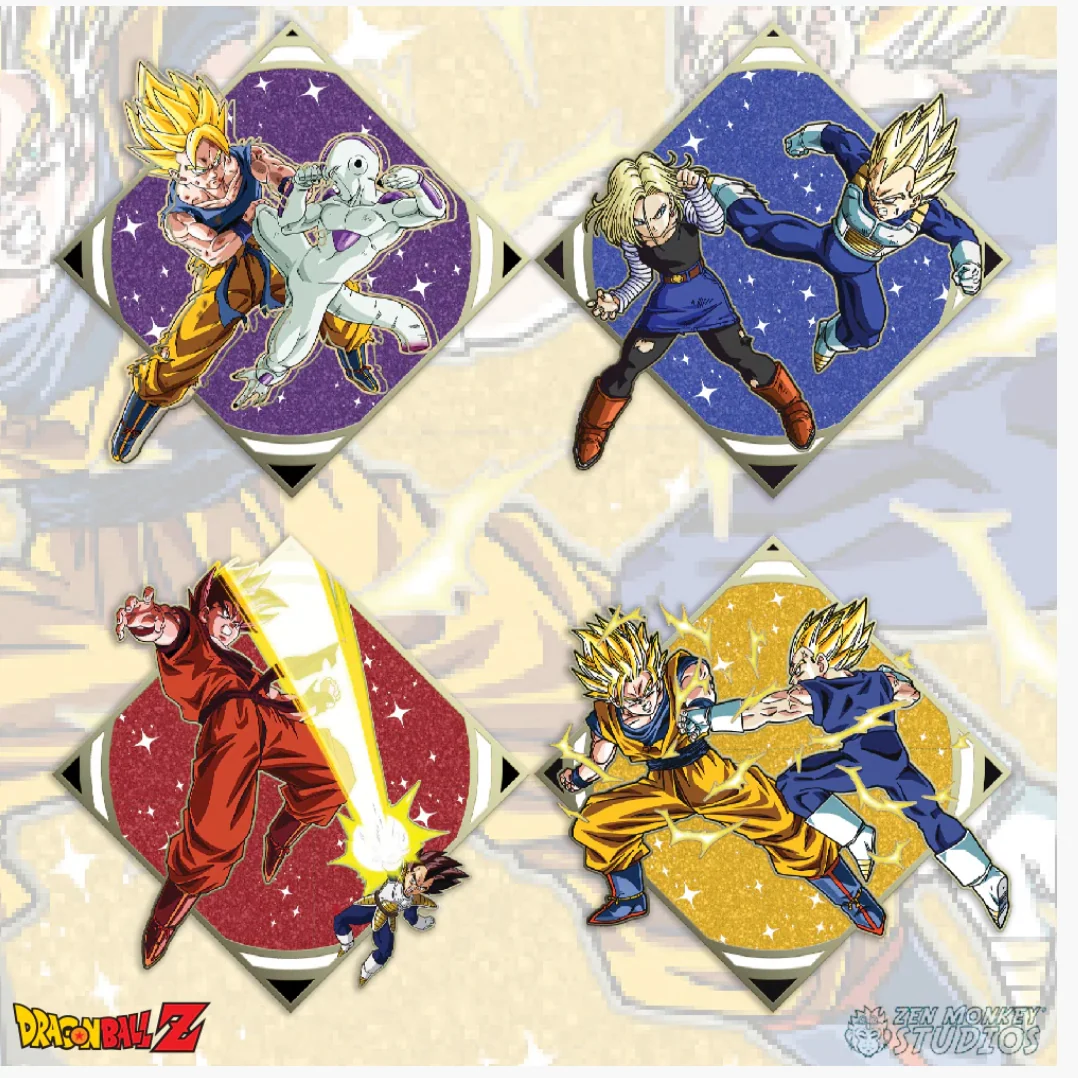 Famous Moments Blind Bag Series: DBZ Collectible Pin - Image 4