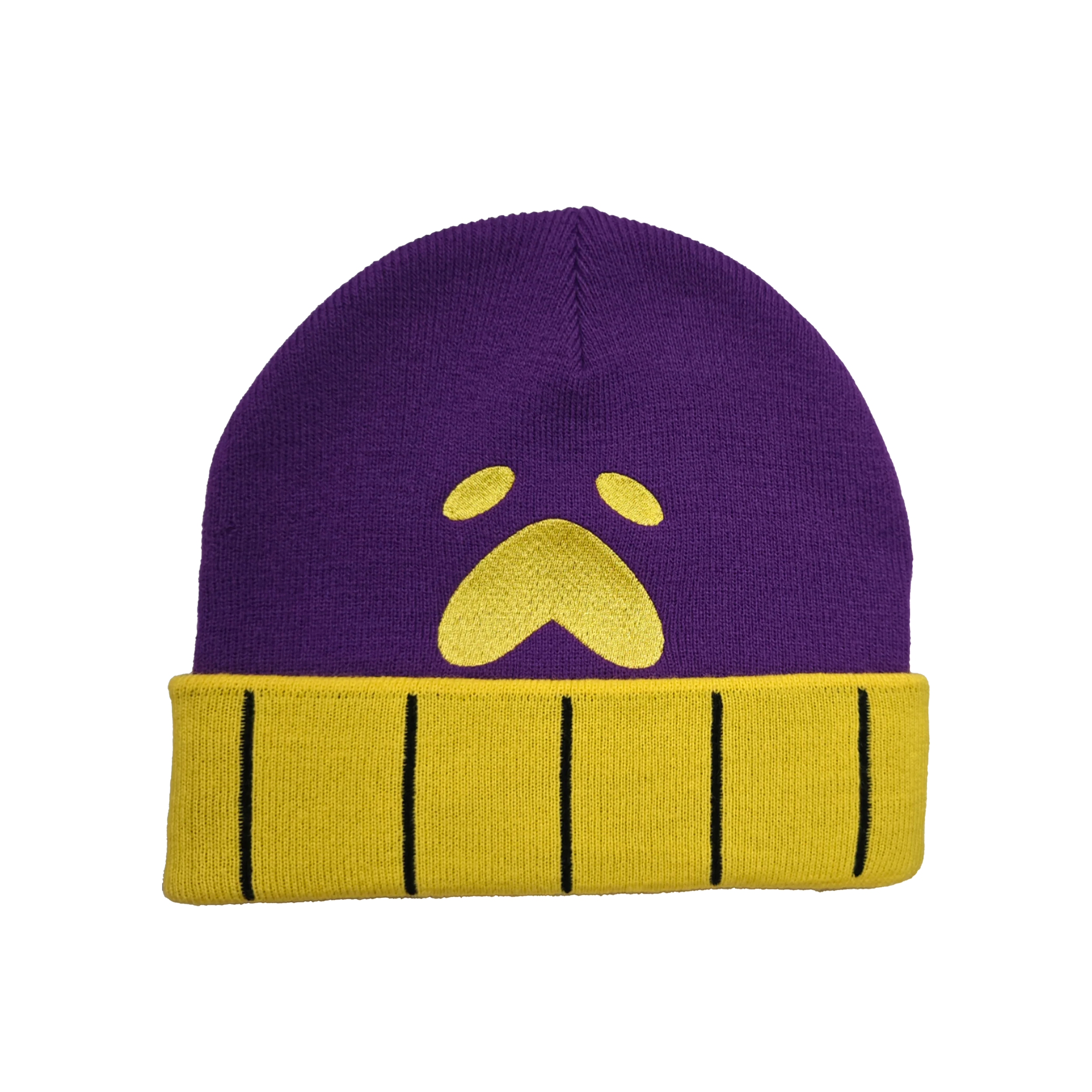 Ghost Fckrs Purple/Gold Beanie