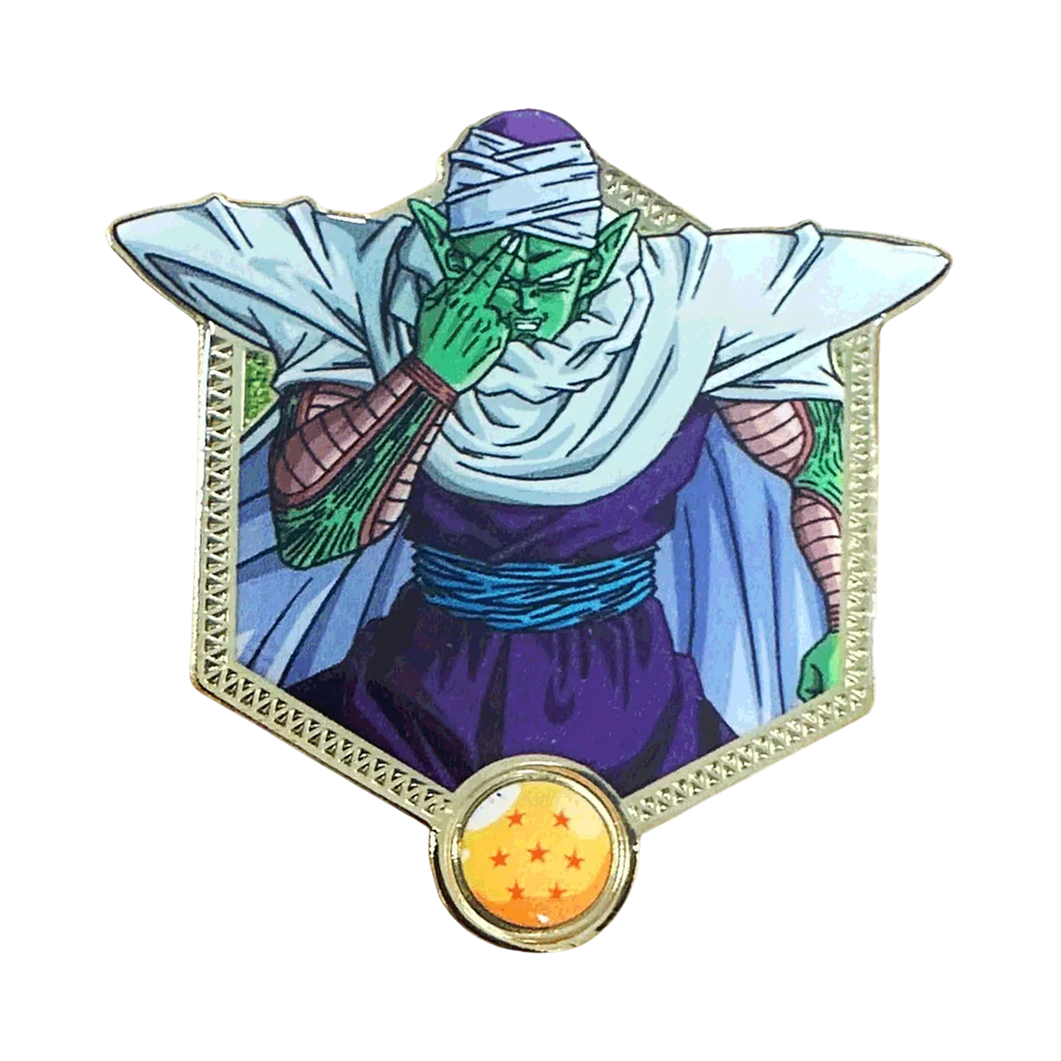 Golden Series 2: Charging Piccolo - DBZ Pin