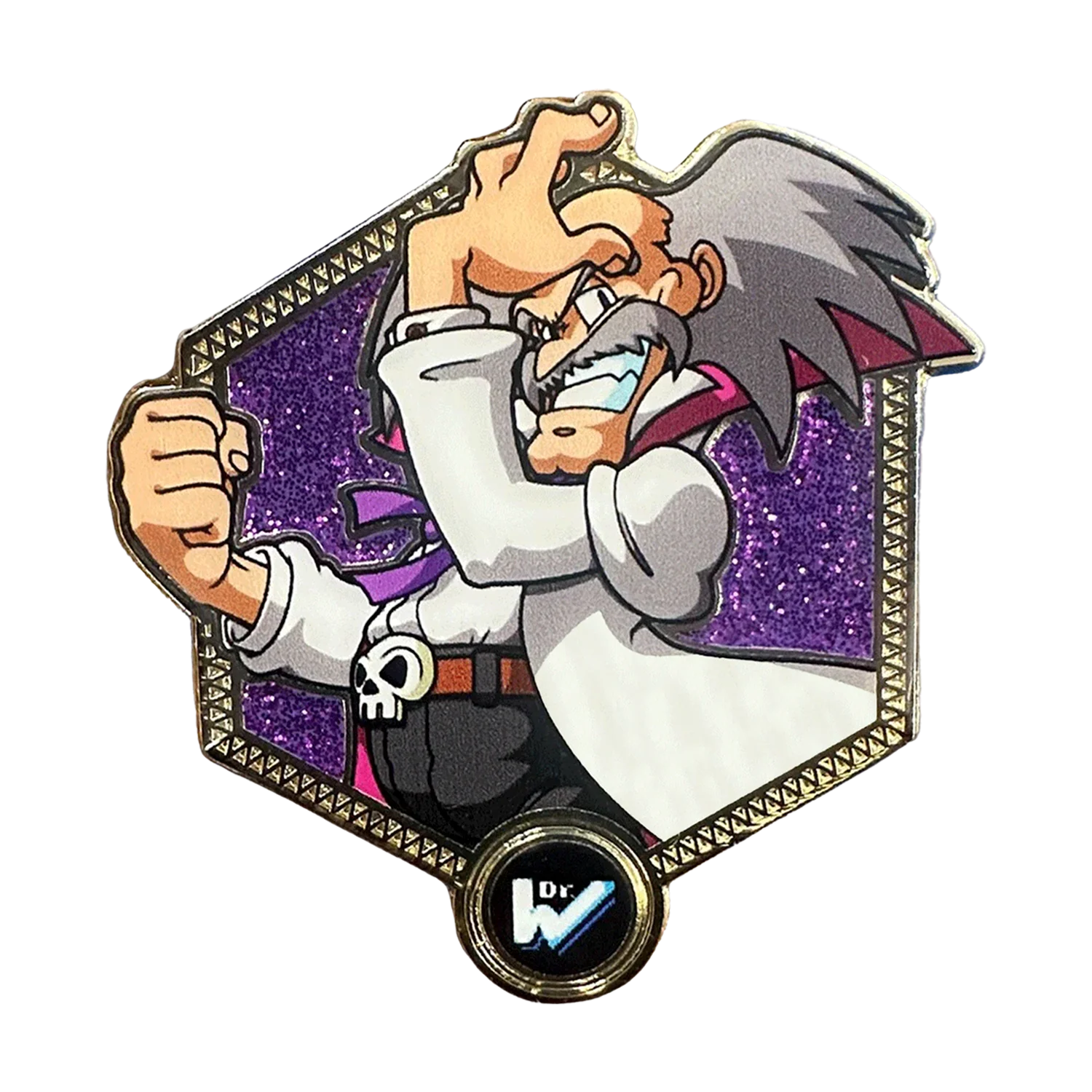 Golden Series 2: Dr. Wily - Mega Man Classic Pin