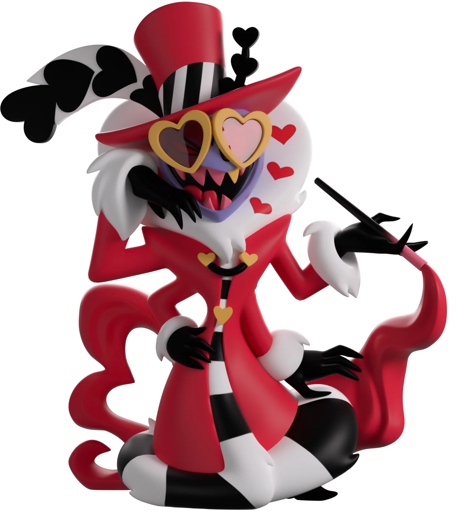 Hazbin Hotel x Youtooz - Glow in the Dark Valentino Vinyl Figure *LIMITED STOCK* - Image 2