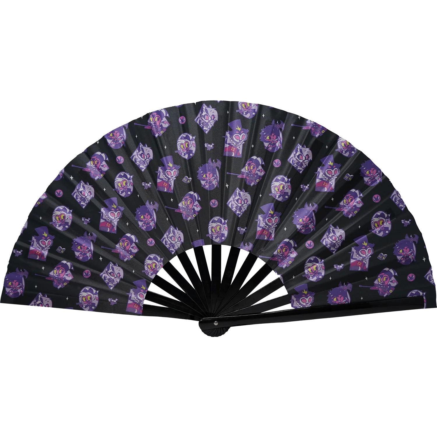 Helluva Boss Pattern Clacker Fan *LIMITED STOCK*