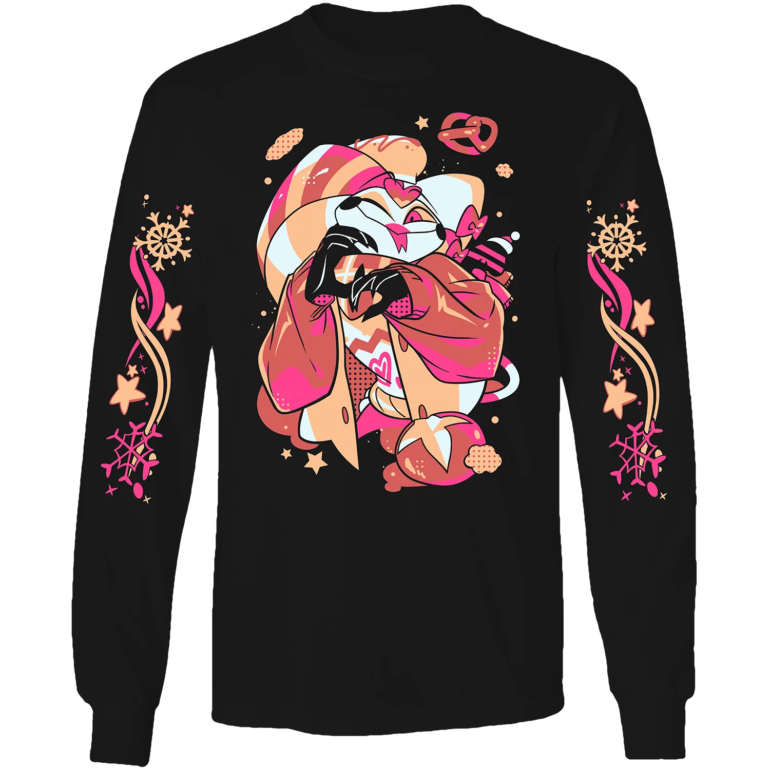 Long Sleeve Shirt - Fizz - Cozy Winter w/Printed Sleeves *LAST CHANCE*