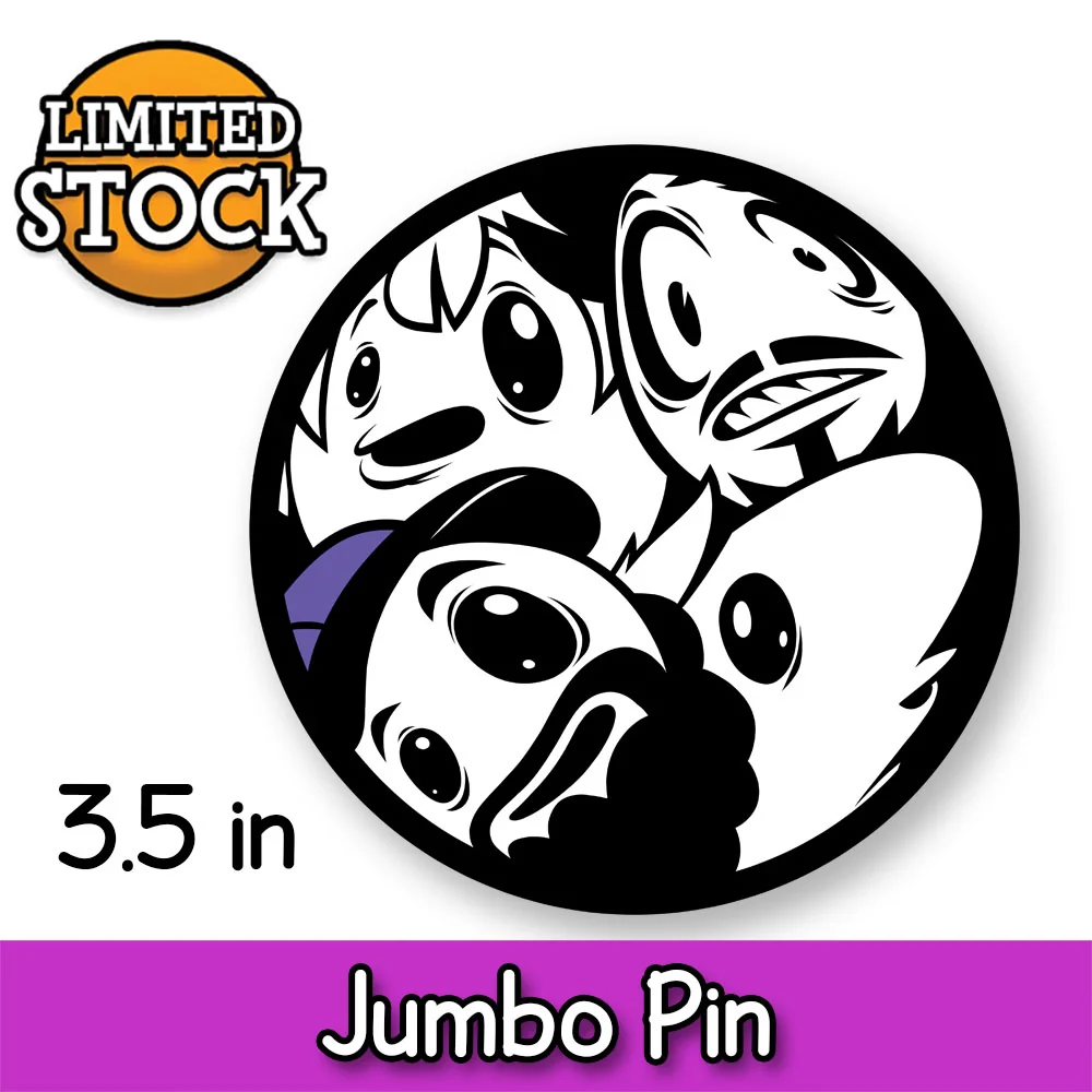Oney Plays Trippy Boys - Jumbo Pin *SALE*