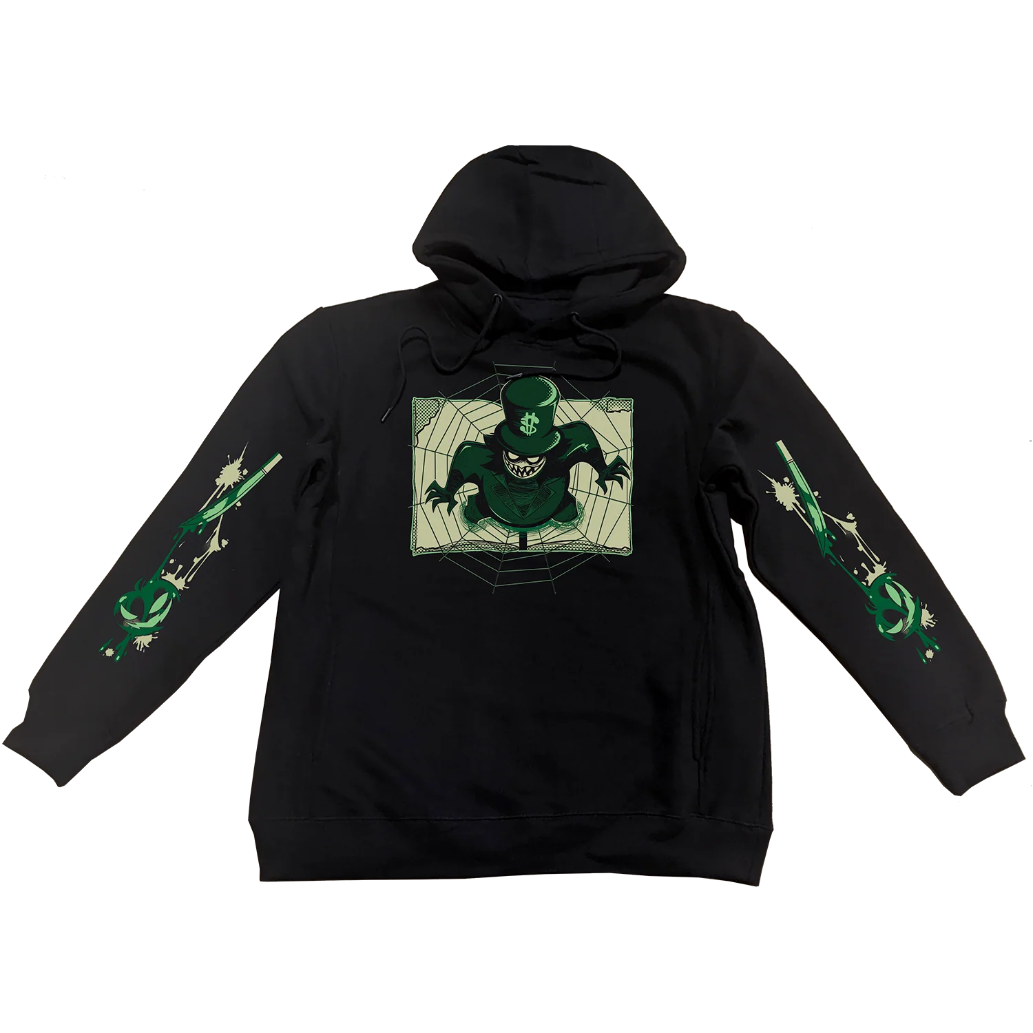 Pullover Hoodie - Mammon Halloween Slasher w/Printed Sleeves *LAST CHANCE*
