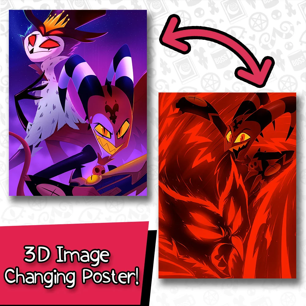 Stolas + Blitz Lenticular Poster *FINAL SALE* - Image 3