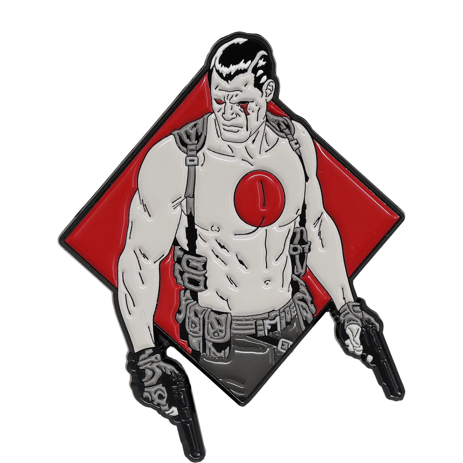 Valiant Comics Heroes Enamel Pin - Bloodshot Diamond *LAST CHANCE*