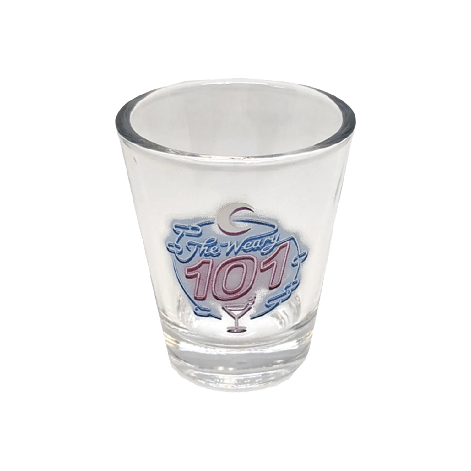 Weary 101 Shot Glass